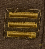 WWII US Ike Jacket, Dual Unit Engineer