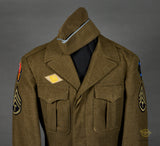 WWII US “Ike” Jacket for 26th Infantry Division Tech Sargeant