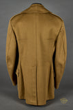 WWII US Army Officer Private Purchase Great Coat, Named