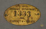 US WWII ID Tag