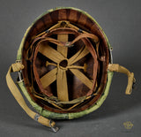 US M-1 Helmet, Original WWII, Vietnam Reissue, Camouflage