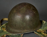 US M-1 Helmet, Original WWII, Vietnam Reissue, Camouflage