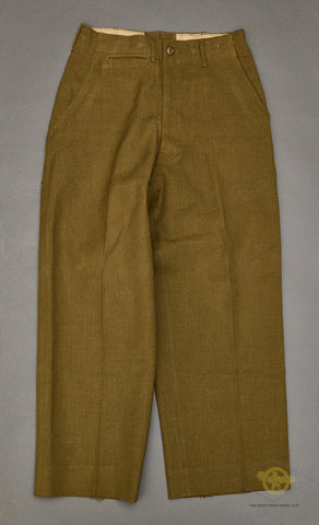 WWII US Army Officer Trousers, Veteran Family Acquired