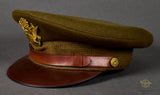 US WWII Named Officer’s Visor Cap