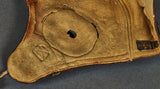 WWII US Flight Pilot Leather Flyer Cap