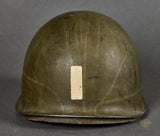 INCREDIBLE WWII US M1 Helmet from 71st Infantry Regiment Chaplain