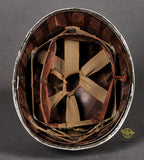 Interesting US WWII M-1 Helmet with Inland Liner