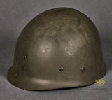 Interesting US WWII M-1 Helmet with Inland Liner