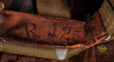 Interesting US WWII M-1 Helmet with Inland Liner