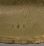 WWII US M-1 Helmet with EARLY Hawley Liner