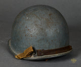 WWII US M1 Helmet for use by Navy Personnel