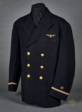 WWII US Navy Officer Blue Wool Tunic