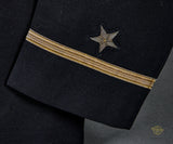 WWII US Navy Officer Blue Wool Tunic