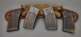 WWI WW2 German MG13 Magazine Carry Pouches and Shoulder Strap