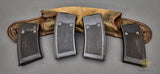 WWI WW2 German MG13 Magazine Carry Pouches and Shoulder Strap