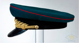 WWII Soviet Russian Red Army Generals Victory Parade Tunic, Visor Cap and Brocade Belt