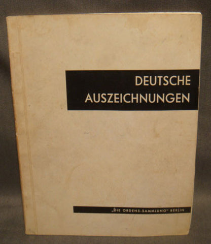 Deutsche Auszeichnungen “Die Ordens-Sammlung” Berlin