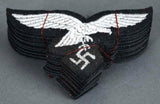 WWII German Mint, Unissued Luftwaffe "Panzer" Cap Insignia
