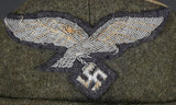 Scarce, WWII German Luftwaffe Officer Model 1943 Field Cap for Assault