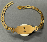 WWII US Ruptured Duck Gold & White Bracelet