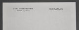 German WWII Official Letterhead from Karl Bodenschatz