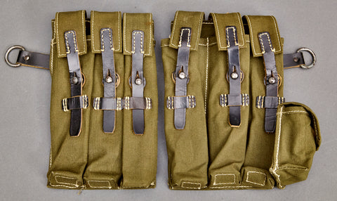 WWII German MP38u40 Ammo Pouch Set