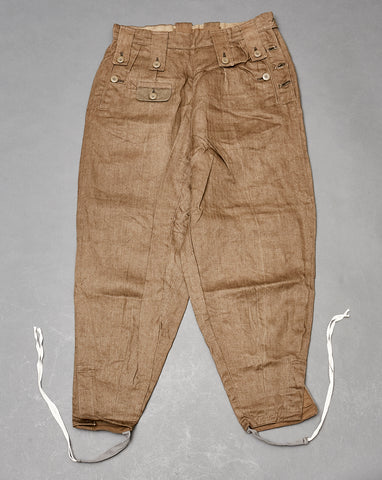 WWII German Model 1943 Type Tropical Trousers for Female Personnel