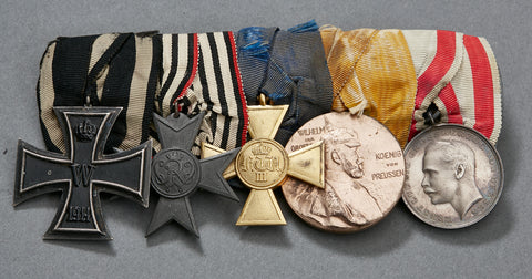 WWII German Five Medal Bar