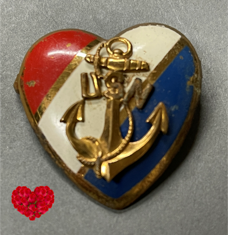 WWII Navy Sweetheart Brooch