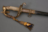 US Navy Officer’s sword named to Vice Admiral Richard F. Whitehead***STILL AVAILABLE***