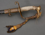 US Navy Officer’s sword named to Vice Admiral Richard F. Whitehead***STILL AVAILABLE***