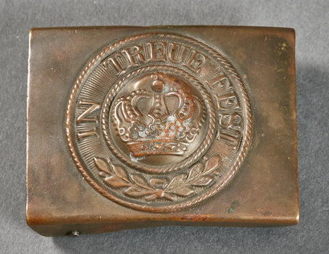German WWI Imperial Bavarian Enlisted Man’s Buckle