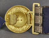 WWI Prussian Officer Brocade Belt and Buckle