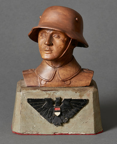 German WWI Soldier Bust