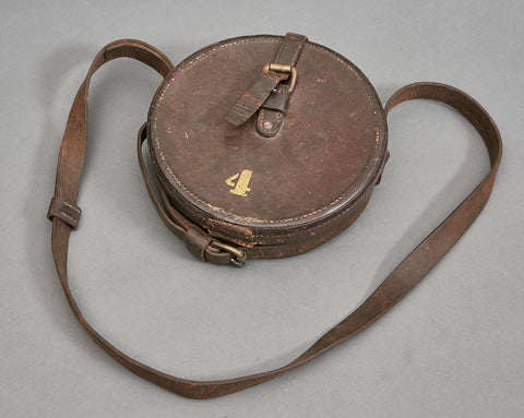US WWI Leather Carrying Case for A Sighting Device Made by BAT & S. Co.