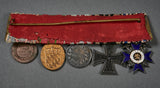 WWI German 5 Medal Bar