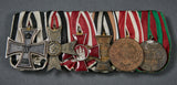 German WWI Six Medal Bar