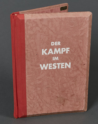 Third Reich 3D Stereo Photo Book II; DER KAMPF IM WESTEN (Fight in the West)