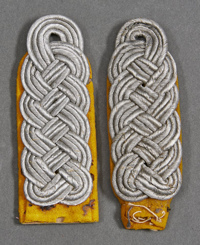 WWII German Army Cavalry Major Shoulder Board Set