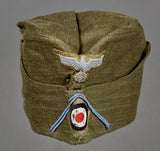 WWII German DAK Tropical Side Cap