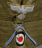 WWII German DAK Tropical Side Cap