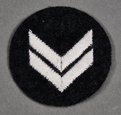 German WWII Marine HJ-Oberrottenführer or DJ Oberhordenführer Sleeve Rank Insignia
