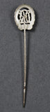 German WWII DRL Sports Award in Silver Stick Pin