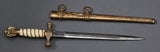 German WWII Model 1938 Navy Dagger with Unmarked Blade***STILL AVAILABLE***