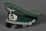 WWII German Army Administration Officer Private Purchase Visor Cap