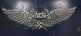 Third Reich Luftschutz Three Piece Helmet