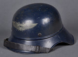 Third Reich Luftschutz Three Piece Helmet