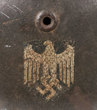 WWII German Army Model 1940 Single Decal Helmet