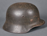 WWII German Army Model 1940 Single Decal Helmet