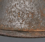 WWII German Army Model 1940 Single Decal Helmet
